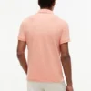 Polo de piqué elástico de corte ajustado