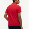 Polo de piqué elástico de corte ajustado