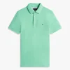 Polo de piqué elástico de corte ajustado