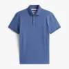 Polo de piqué elástico de corte ajustado