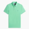 Polo de piqué elástico de corte ajustado
