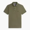 Polo de piqué elástico de corte ajustado