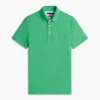 Polo de piqué elástico de corte ajustado