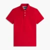 Polo de piqué elástico de corte ajustado