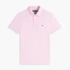 Polo de piqué elástico de corte ajustado