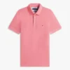 Polo de piqué elástico de corte ajustado