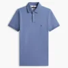 Polo de piqué elástico de corte ajustado