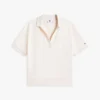 Polo de piqué elástico de corte holgado Polo de piqué elástico de corte holgado