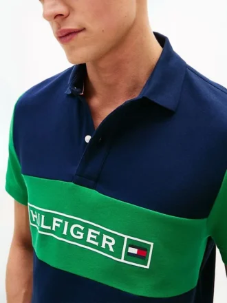 Polo de piqué transpirable de corte regular