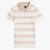 Polo de punto acanalado de corte ajustado de Tommy Jeans Polo de punto acanalado de corte ajustado de Tommy Jeans