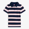 Polo de punto acanalado de corte ajustado de Tommy Jeans Polo de punto acanalado de corte ajustado de Tommy Jeans