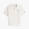 Polo de punto calado para niña Polo de punto calado para niña