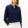 Polo de punto de mezcla de lana y seda