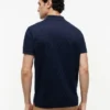 Polo de punto entrelazado con estampado de bandera
