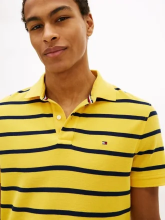 Polo de rayas con corte regular