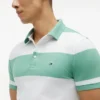 Polo de rayas de rugby de corte entallado