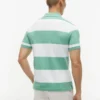 Polo de rayas de rugby de corte entallado