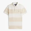 Polo de rayas de rugby de corte entallado