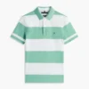 Polo de rayas de rugby de corte entallado