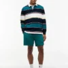 Polo de rugby a rayas holgado de Tommy Jeans Polo de rugby a rayas holgado de Tommy Jeans