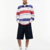 Polo de rugby a rayas holgado de Tommy Jeans Polo de rugby a rayas holgado de Tommy Jeans