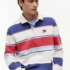 Polo de rugby a rayas holgado de Tommy Jeans Polo de rugby a rayas holgado de Tommy Jeans