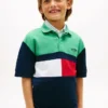 Polo de rugby con bloques de color para niño Polo de rugby con bloques de color para niño