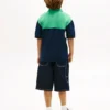 Polo de rugby con bloques de color para niño Polo de rugby con bloques de color para niño