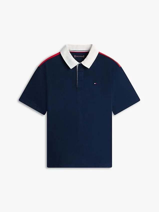 Polo de rugby con bloques de color para niño Polo de rugby con bloques de color para niño