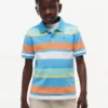 Polo elástico a rayas multicolor para niño Polo elástico a rayas multicolor para niño