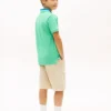 Polo elástico con el logotipo de Hilfiger para niño Polo elástico con el logotipo de Hilfiger para niño