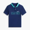 Polo elástico con el logotipo de Hilfiger para niño Polo elástico con el logotipo de Hilfiger para niño