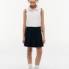 Polo elástico sin mangas a rayas para niños Polo elástico sin mangas a rayas para niños