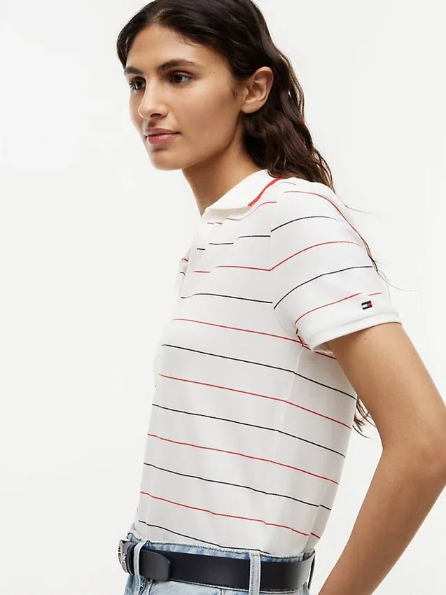 Polo Henley de piqué ligero Polo Henley de piqué ligero