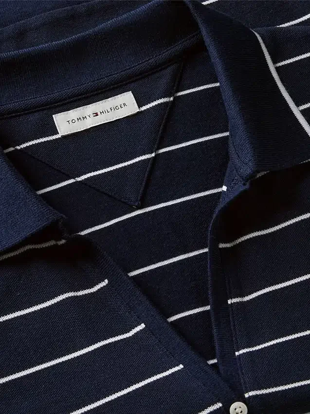 Polo Henley de piqué ligero Polo Henley de piqué ligero