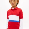 Polo infantil con bloques de color Polo infantil con bloques de color