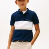 Polo infantil con bloques de color Polo infantil con bloques de color