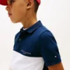 Polo infantil con bloques de color Polo infantil con bloques de color