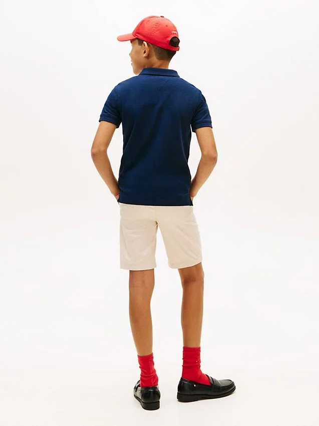 Polo infantil con bloques de color Polo infantil con bloques de color
