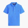 Polo infantil con estampado de banderas