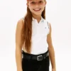 Polo sin mangas elástico para niño