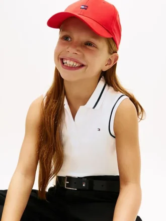 Polo sin mangas elástico para niño