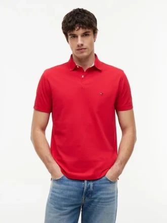 Polo Tommy de corte regular elástico