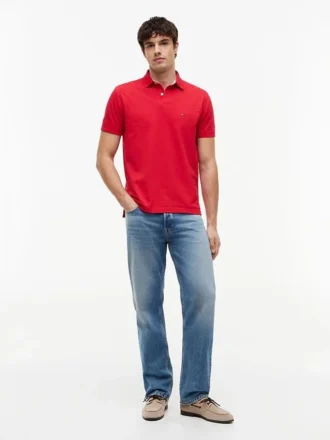Polo Tommy de corte regular elástico