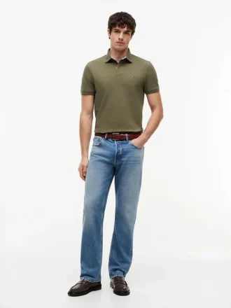 Polo Tommy de corte regular elástico