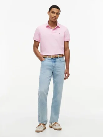 Polo Tommy de corte regular elástico