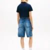 Polo Tommy Jeans de corte recto y largo corto Polo Tommy Jeans de corte recto y largo corto