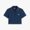 Polo Tommy Jeans de corte recto y largo corto Polo Tommy Jeans de corte recto y largo corto