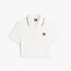 Polo Tommy Jeans de corte recto y largo corto Polo Tommy Jeans de corte recto y largo corto