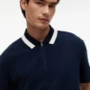 Polo Tommy Jeans Relaxed con cremallera de un cuarto Polo Tommy Jeans Relaxed con cremallera de un cuarto
